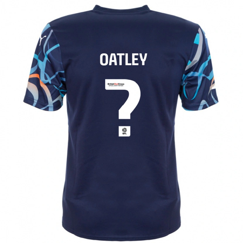 Danxen Kinder Lauren Oatley #0 Marineblau Auswärtstrikot Trikot 2024/25 T-Shirt Schweiz