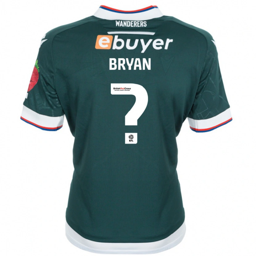 Danxen Kinder Trevon Bryan #0 Dunkelgrün Auswärtstrikot Trikot 2024/25 T-Shirt Schweiz