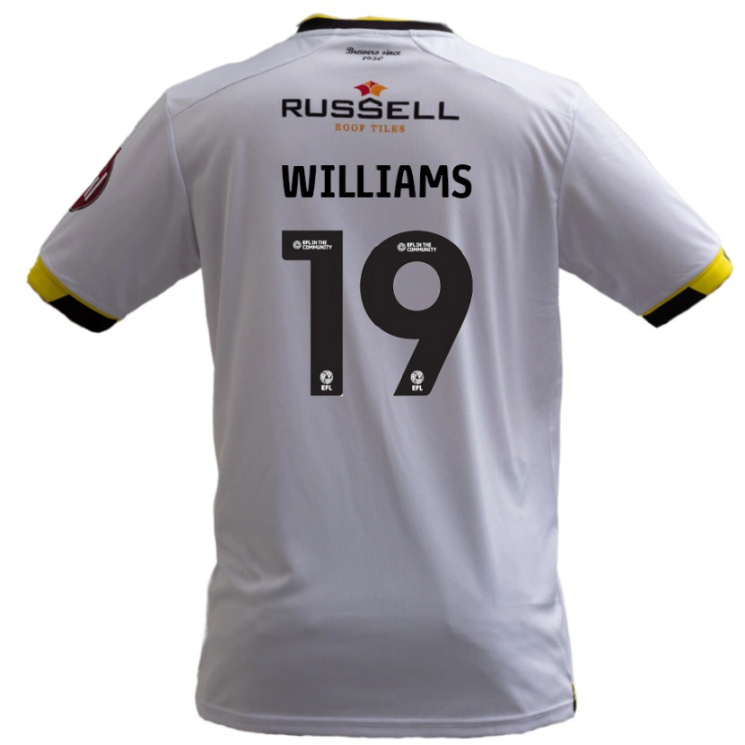 Danxen Kinder Dylan Williams #19 Weiß Auswärtstrikot Trikot 2024/25 T-Shirt Schweiz