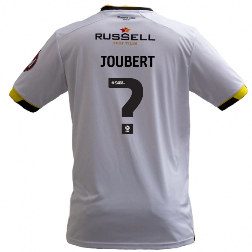 Danxen Kinder Lucas Joubert #0 Weiß Auswärtstrikot Trikot 2024/25 T-Shirt Schweiz