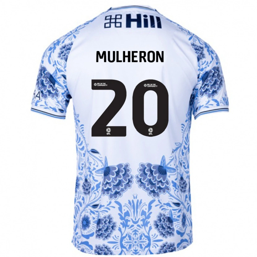 Danxen Kinder Bronwyn Mulheron #20 Weiß Blau Auswärtstrikot Trikot 2024/25 T-Shirt Schweiz