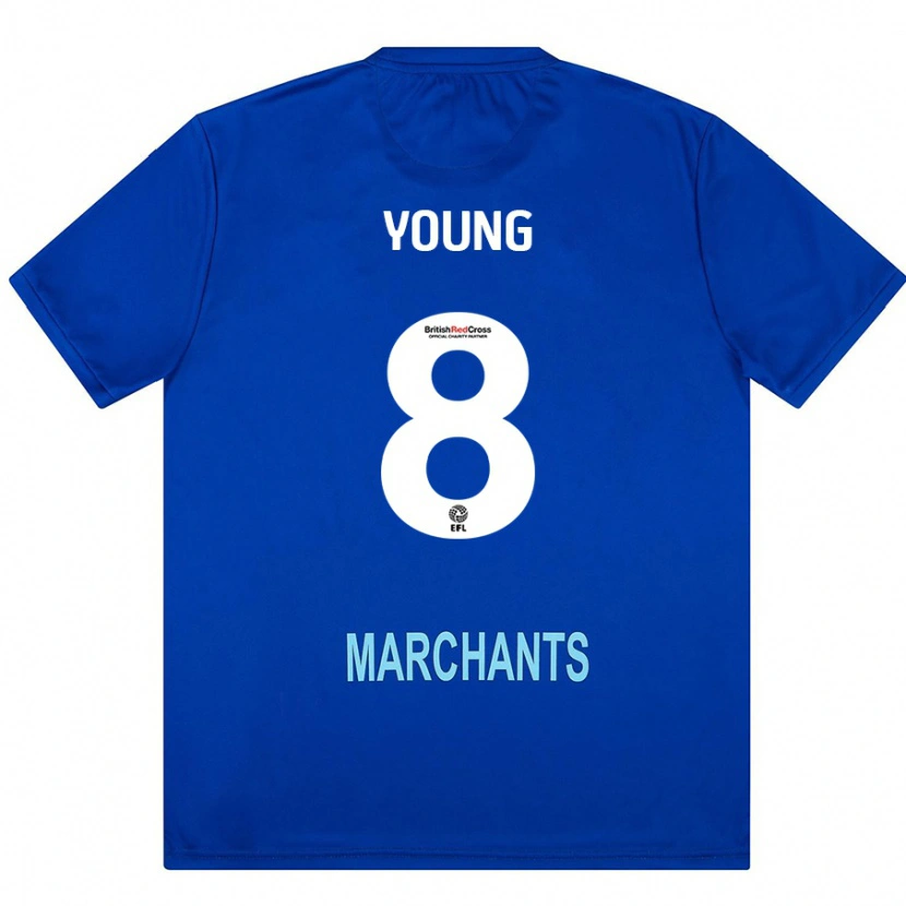 Danxen Kinder Luke Young #8 Grün Auswärtstrikot Trikot 2024/25 T-Shirt Schweiz