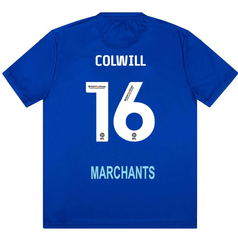 Danxen Kinder Joel Colwill #16 Grün Auswärtstrikot Trikot 2024/25 T-Shirt Schweiz