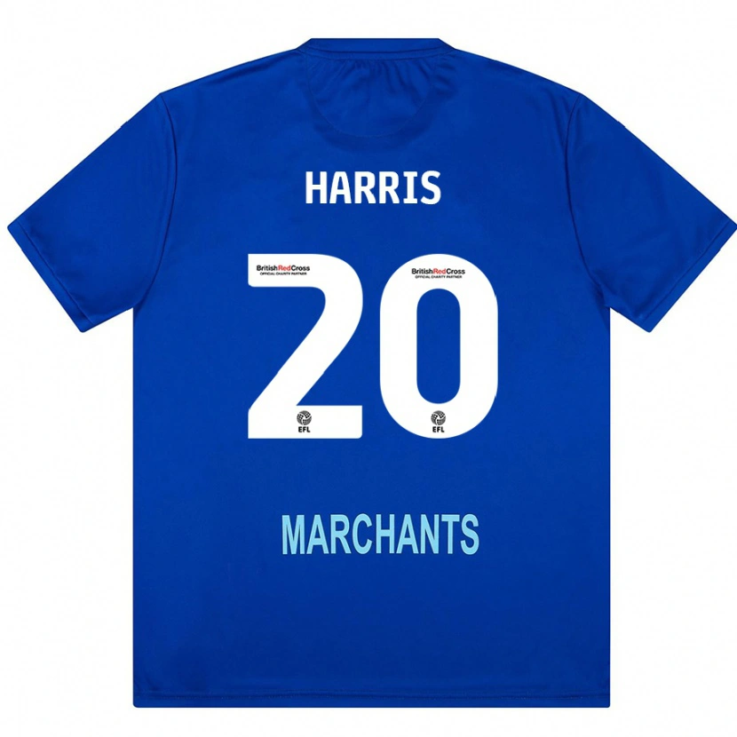 Danxen Kinder Max Harris #20 Grün Auswärtstrikot Trikot 2024/25 T-Shirt Schweiz