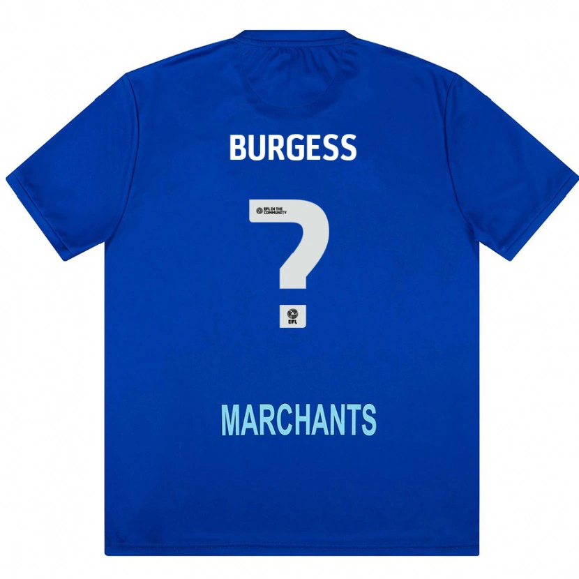 Danxen Kinder Bradley Burgess #0 Grün Auswärtstrikot Trikot 2024/25 T-Shirt Schweiz