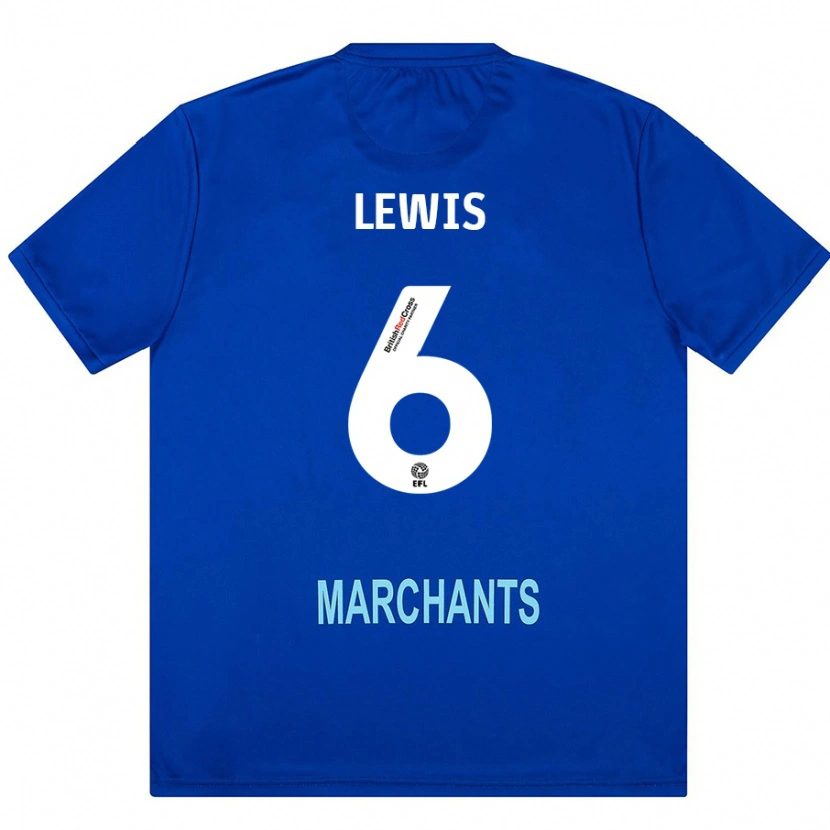 Danxen Kinder Megan Lewis #6 Grün Auswärtstrikot Trikot 2024/25 T-Shirt Schweiz