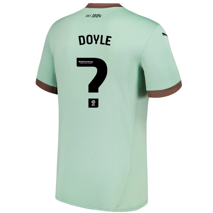 Danxen Kinder Aj Doyle #0 Blassgrün Auswärtstrikot Trikot 2024/25 T-Shirt Schweiz