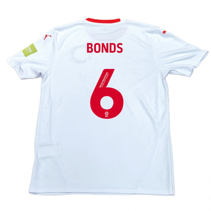 Danxen Kinder Elliot Bonds #6 Weiß Auswärtstrikot Trikot 2024/25 T-Shirt Schweiz