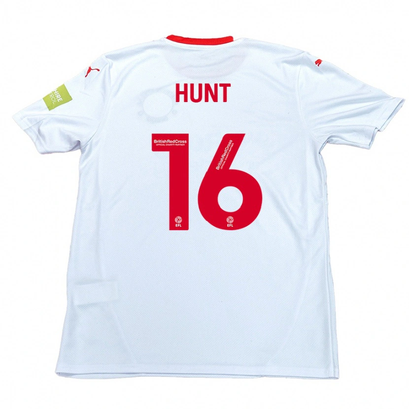 Danxen Kinder Mackenzie Hunt #16 Weiß Auswärtstrikot Trikot 2024/25 T-Shirt Schweiz