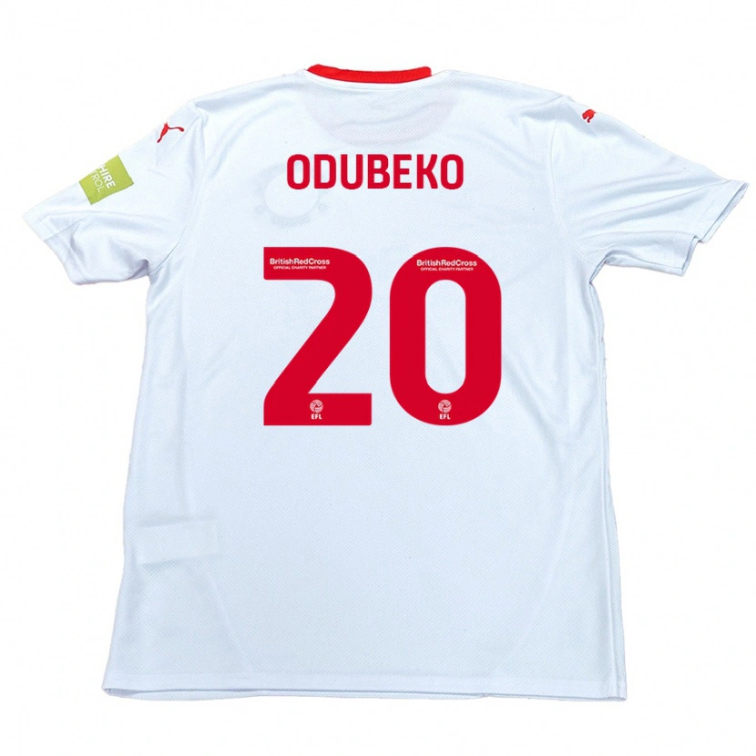 Danxen Kinder Mipo Odubeko #20 Weiß Auswärtstrikot Trikot 2024/25 T-Shirt Schweiz