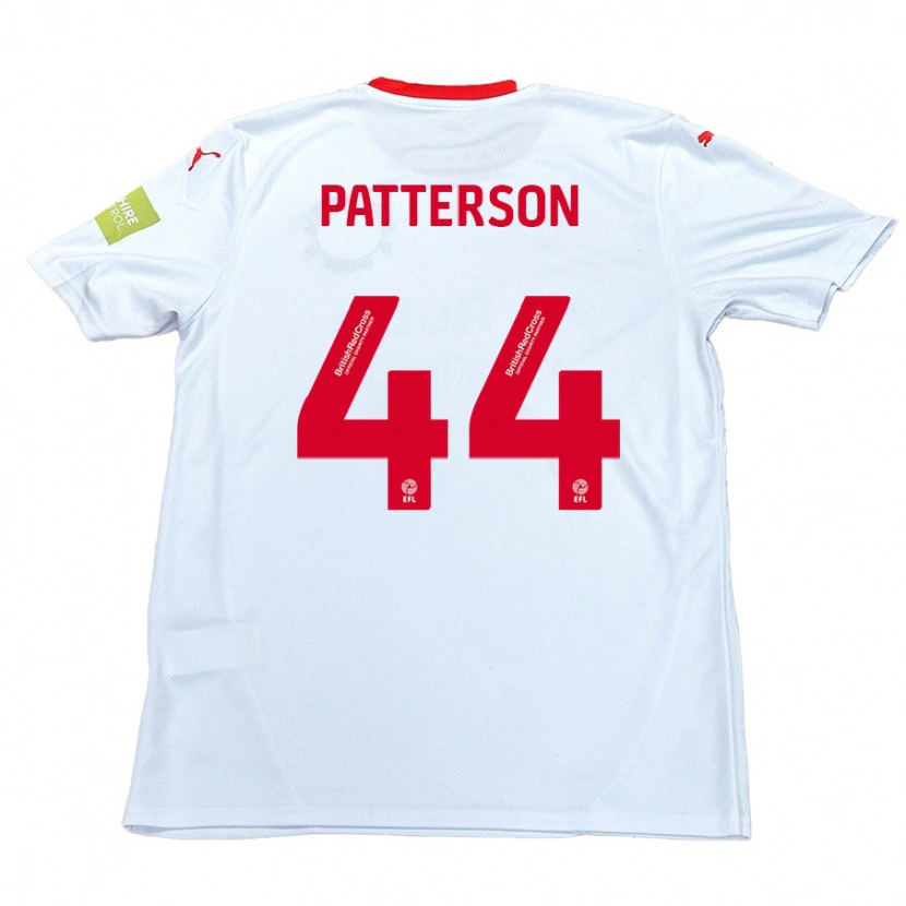 Danxen Kinder Phoenix Patterson #44 Weiß Auswärtstrikot Trikot 2024/25 T-Shirt Schweiz