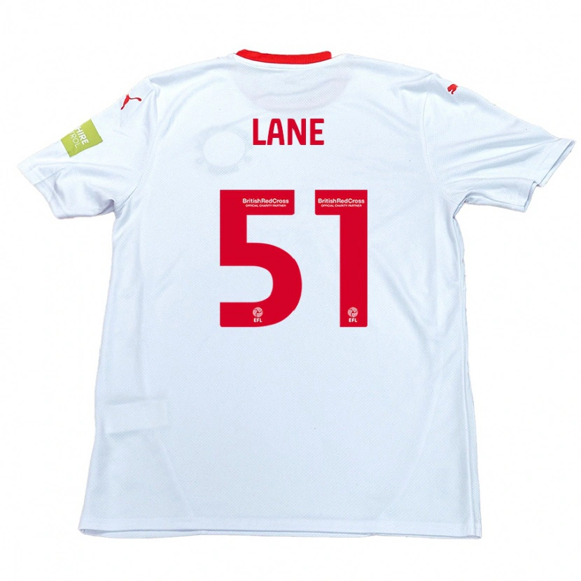 Danxen Kinder Mikey Lane #51 Weiß Auswärtstrikot Trikot 2024/25 T-Shirt Schweiz