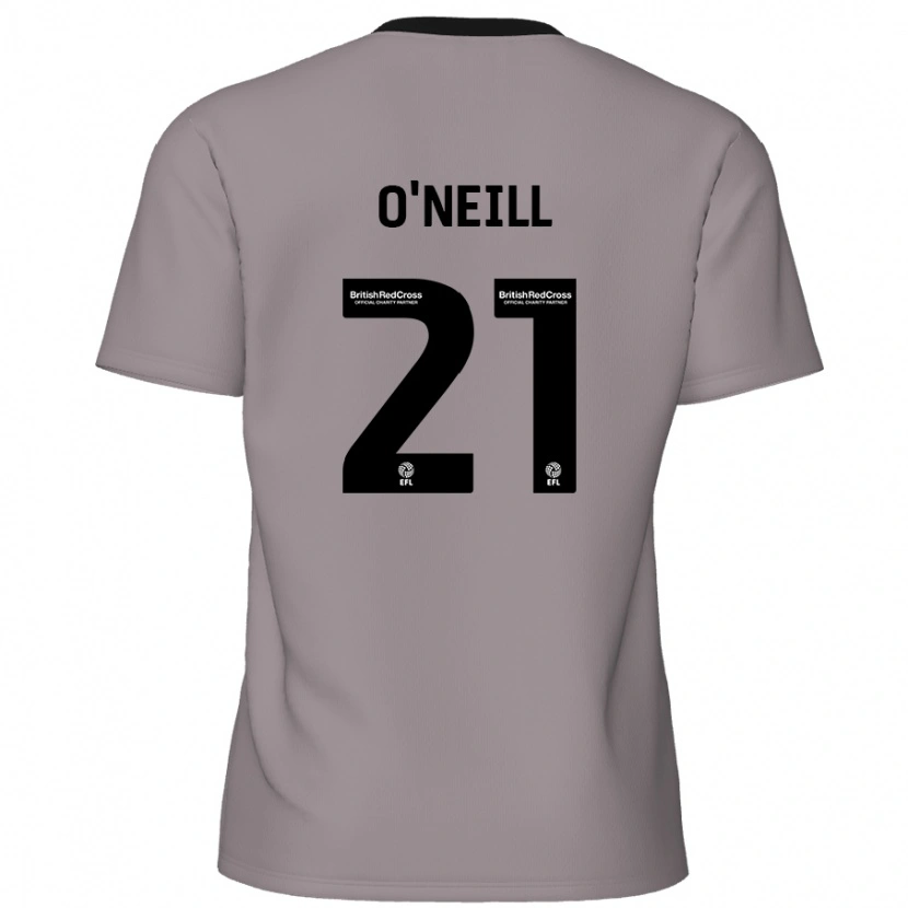 Danxen Kinder Ollie O'neill #21 Grau Auswärtstrikot Trikot 2024/25 T-Shirt Schweiz