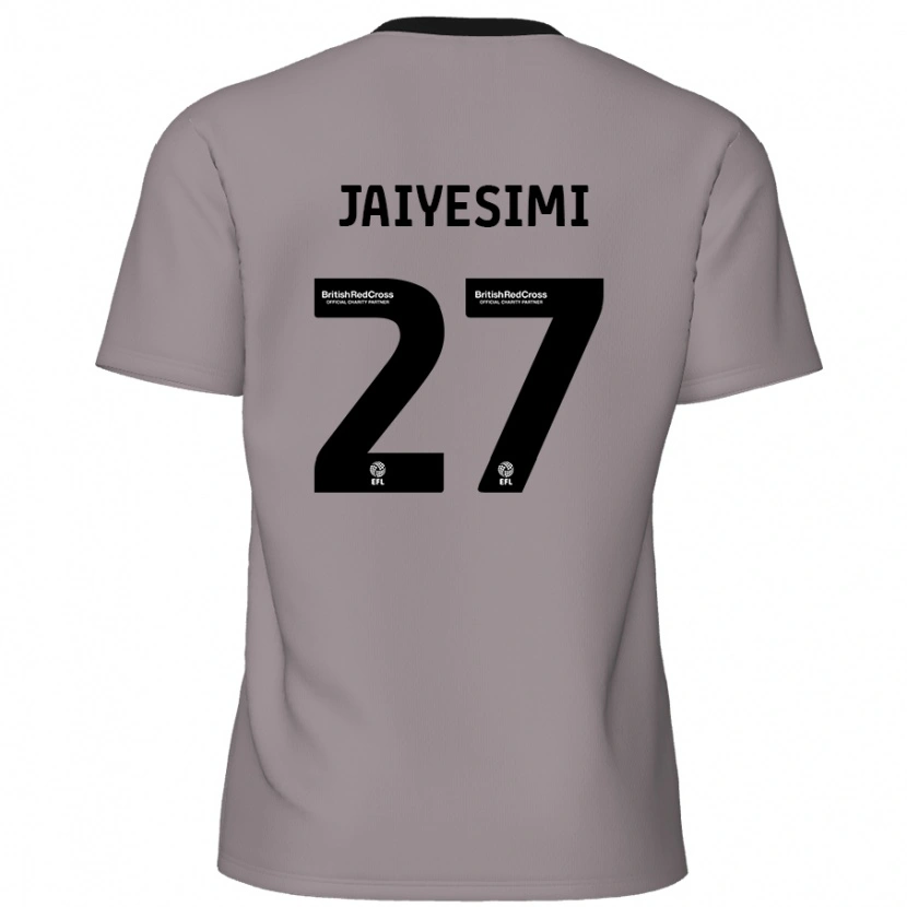 Danxen Kinder Diallang Jaiyesimi #27 Grau Auswärtstrikot Trikot 2024/25 T-Shirt Schweiz