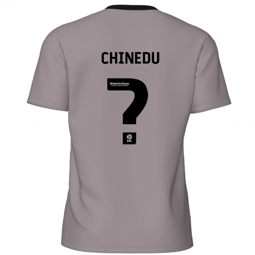 Danxen Kinder Phillip Chinedu #0 Grau Auswärtstrikot Trikot 2024/25 T-Shirt Schweiz