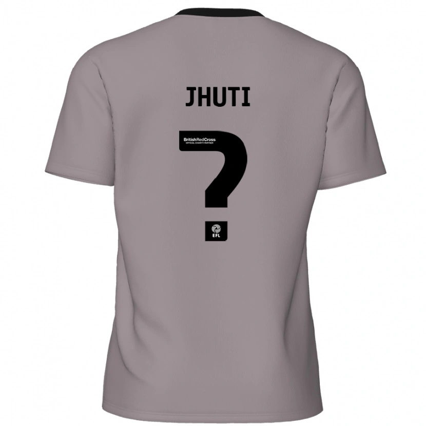 Danxen Kinder Reece Jhuti #0 Grau Auswärtstrikot Trikot 2024/25 T-Shirt Schweiz