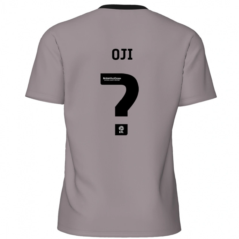 Danxen Kinder Uko Oji #0 Grau Auswärtstrikot Trikot 2024/25 T-Shirt Schweiz