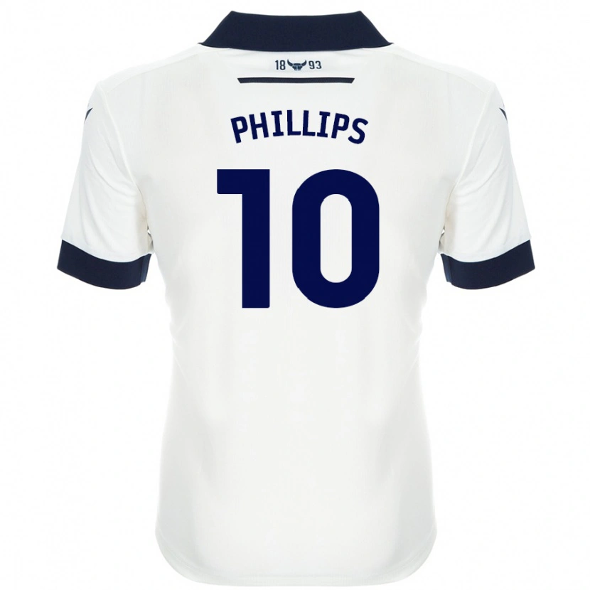 Danxen Kinder Matt Phillips #10 Weiß Marineblau Auswärtstrikot Trikot 2024/25 T-Shirt Schweiz