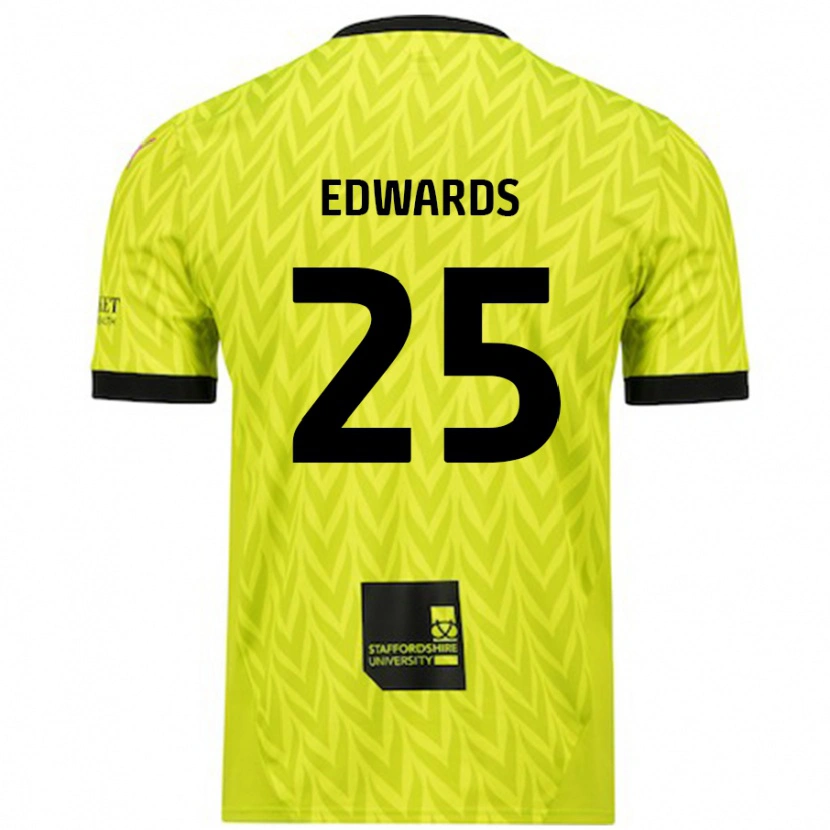 Danxen Kinder Diamond Edwards #25 Fluoreszierend Grün Auswärtstrikot Trikot 2024/25 T-Shirt Schweiz