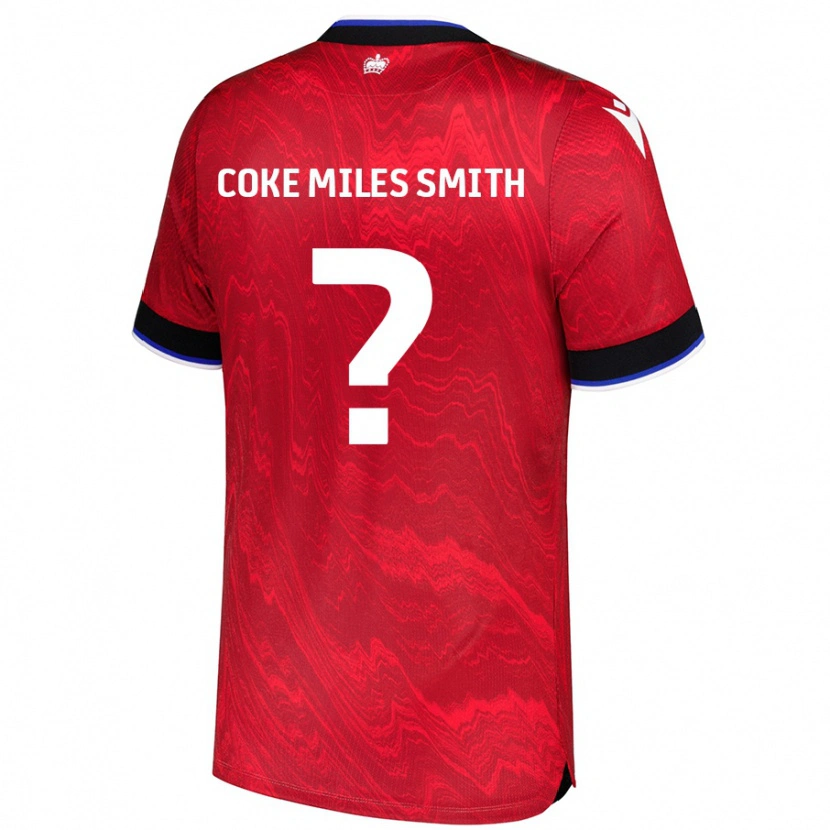 Danxen Kinder Kiyan Coke Miles Smith #0 Rot Schwarz Auswärtstrikot Trikot 2024/25 T-Shirt Schweiz