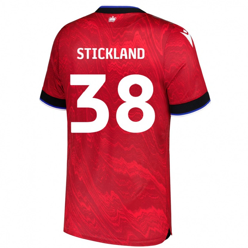 Danxen Kinder Michael Stickland #38 Rot Schwarz Auswärtstrikot Trikot 2024/25 T-Shirt Schweiz