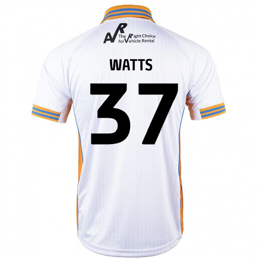 Danxen Kinder Harvey Watts #37 Weiß Auswärtstrikot Trikot 2024/25 T-Shirt Schweiz