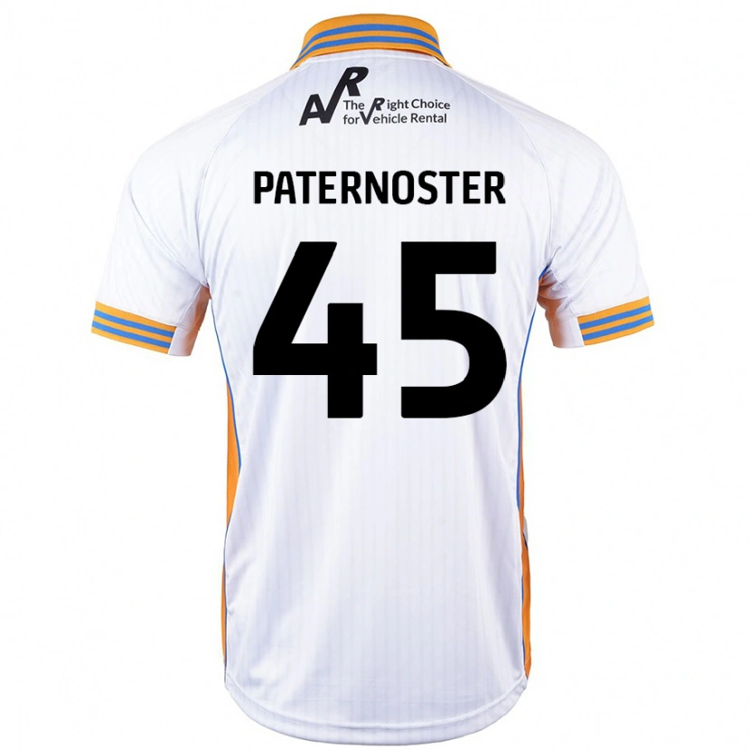 Danxen Kinder Vladimir Paternoster #45 Weiß Auswärtstrikot Trikot 2024/25 T-Shirt Schweiz