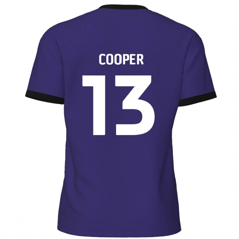 Danxen Kinder Murphy Cooper #13 Lila Auswärtstrikot Trikot 2024/25 T-Shirt Schweiz