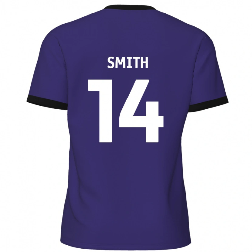 Danxen Kinder Kane Smith #14 Lila Auswärtstrikot Trikot 2024/25 T-Shirt Schweiz