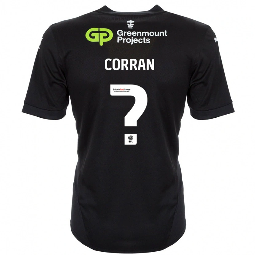 Danxen Kinder Matthew Corran #0 Schwarz Auswärtstrikot Trikot 2024/25 T-Shirt Schweiz