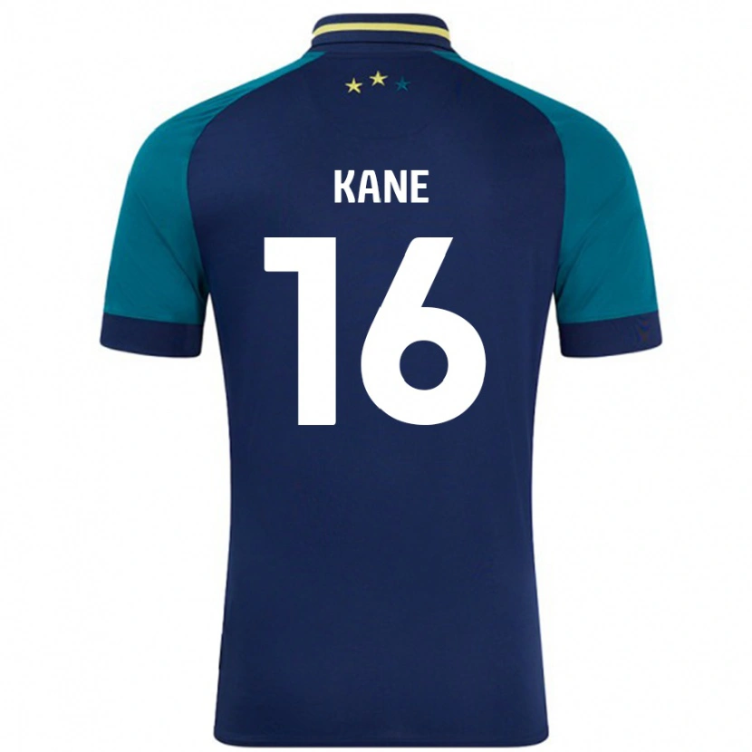 Danxen Kinder Herbie Kane #16 Marine Dunkelgrün Auswärtstrikot Trikot 2024/25 T-Shirt Schweiz