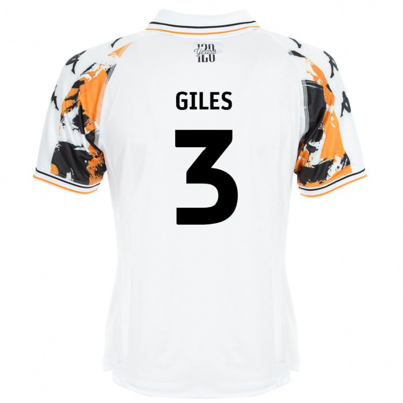 Danxen Kinder Ryan Giles #3 Weiß Auswärtstrikot Trikot 2024/25 T-Shirt Schweiz