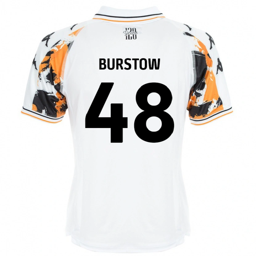 Danxen Kinder Mason Burstow #48 Weiß Auswärtstrikot Trikot 2024/25 T-Shirt Schweiz