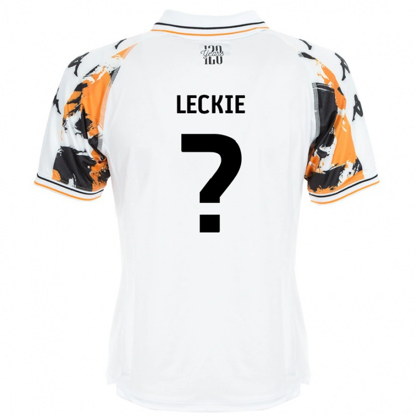 Danxen Kinder Jack Leckie #0 Weiß Auswärtstrikot Trikot 2024/25 T-Shirt Schweiz