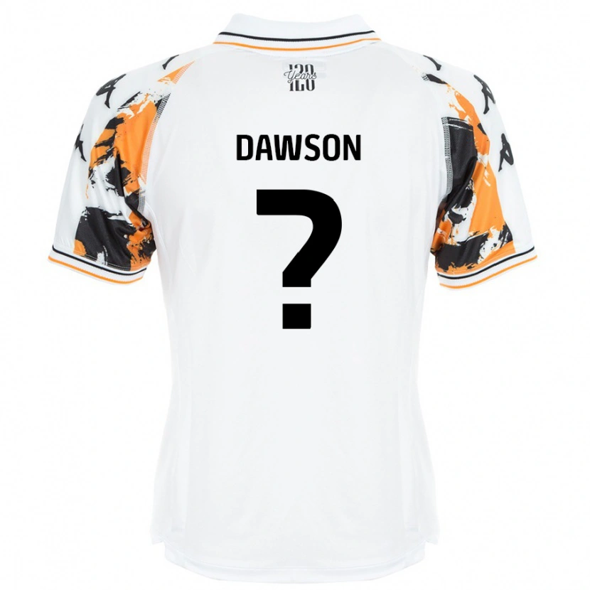 Danxen Kinder Lucas Dawson #0 Weiß Auswärtstrikot Trikot 2024/25 T-Shirt Schweiz