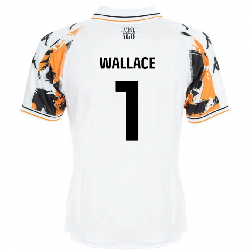 Danxen Kinder Abbi Wallace #1 Weiß Auswärtstrikot Trikot 2024/25 T-Shirt Schweiz