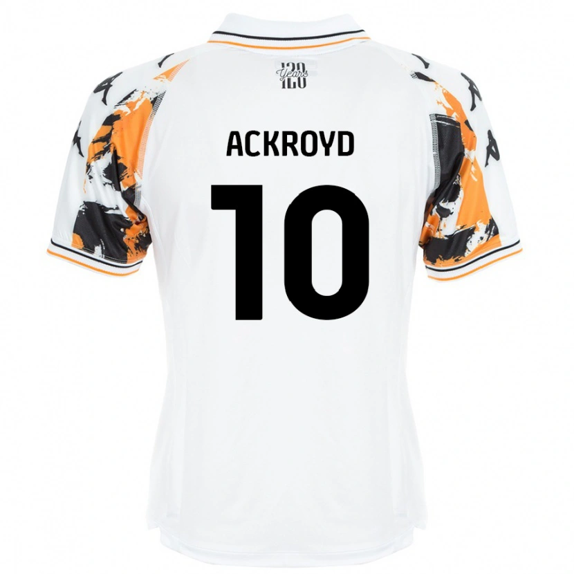 Danxen Kinder Rachael Ackroyd #10 Weiß Auswärtstrikot Trikot 2024/25 T-Shirt Schweiz