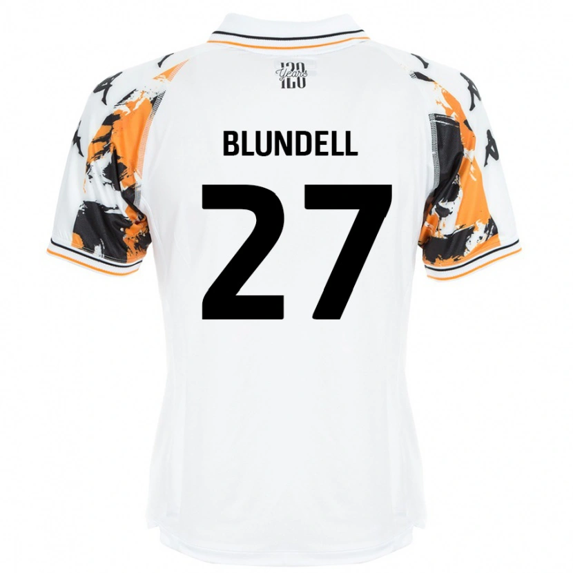 Danxen Kinder Maddie Blundell #27 Weiß Auswärtstrikot Trikot 2024/25 T-Shirt Schweiz