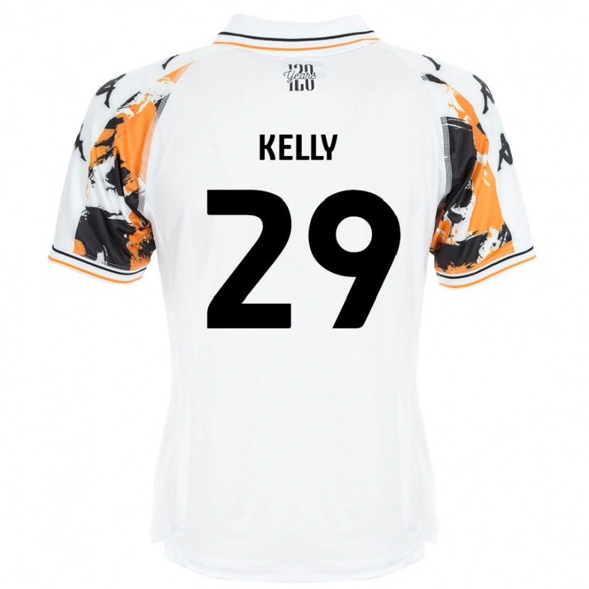 Danxen Kinder Ace Kelly #29 Weiß Auswärtstrikot Trikot 2024/25 T-Shirt Schweiz