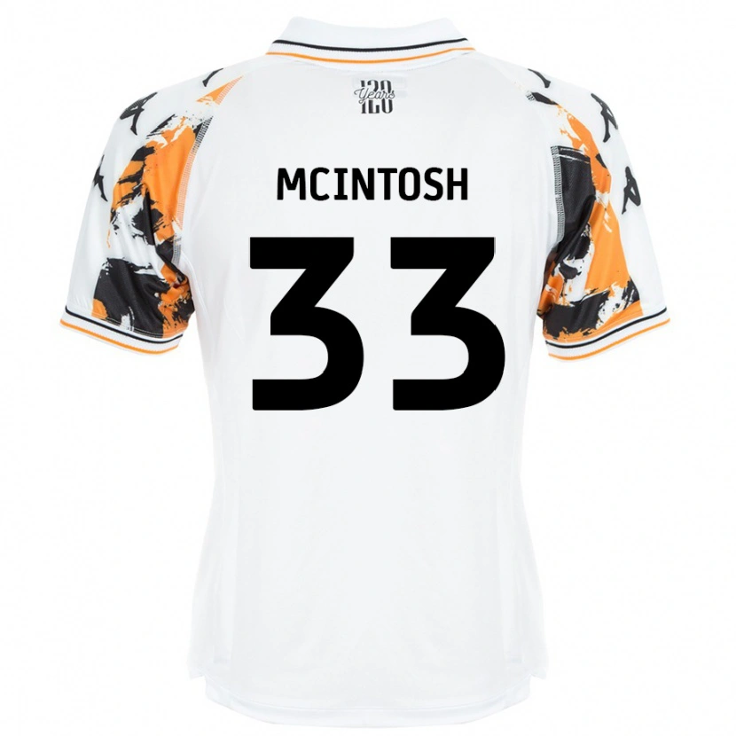 Danxen Kinder Lucy Mcintosh #33 Weiß Auswärtstrikot Trikot 2024/25 T-Shirt Schweiz