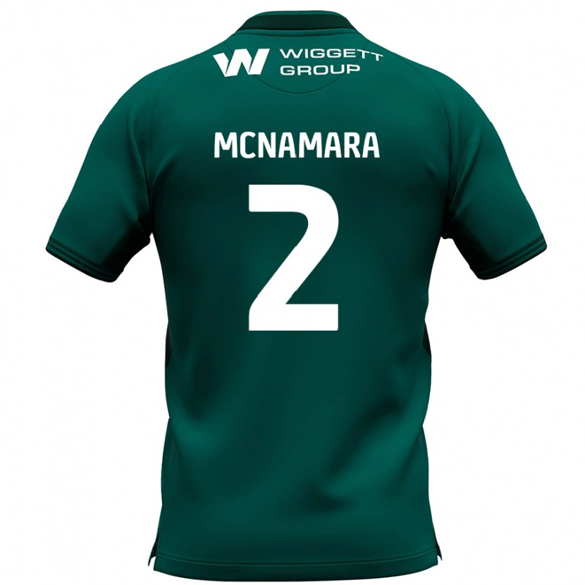 Danxen Kinder Danny Mcnamara #2 Grün Auswärtstrikot Trikot 2024/25 T-Shirt Schweiz