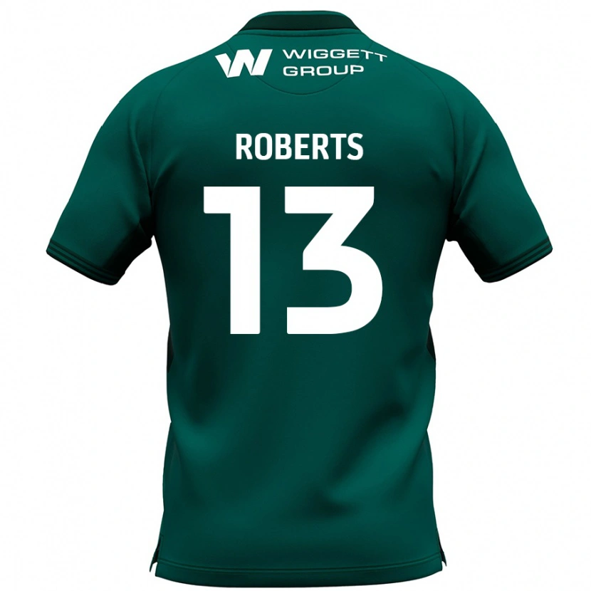 Danxen Kinder Liam Roberts #13 Grün Auswärtstrikot Trikot 2024/25 T-Shirt Schweiz