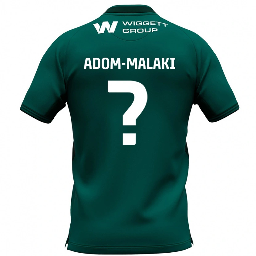 Danxen Kinder Nino Adom-Malaki #0 Grün Auswärtstrikot Trikot 2024/25 T-Shirt Schweiz