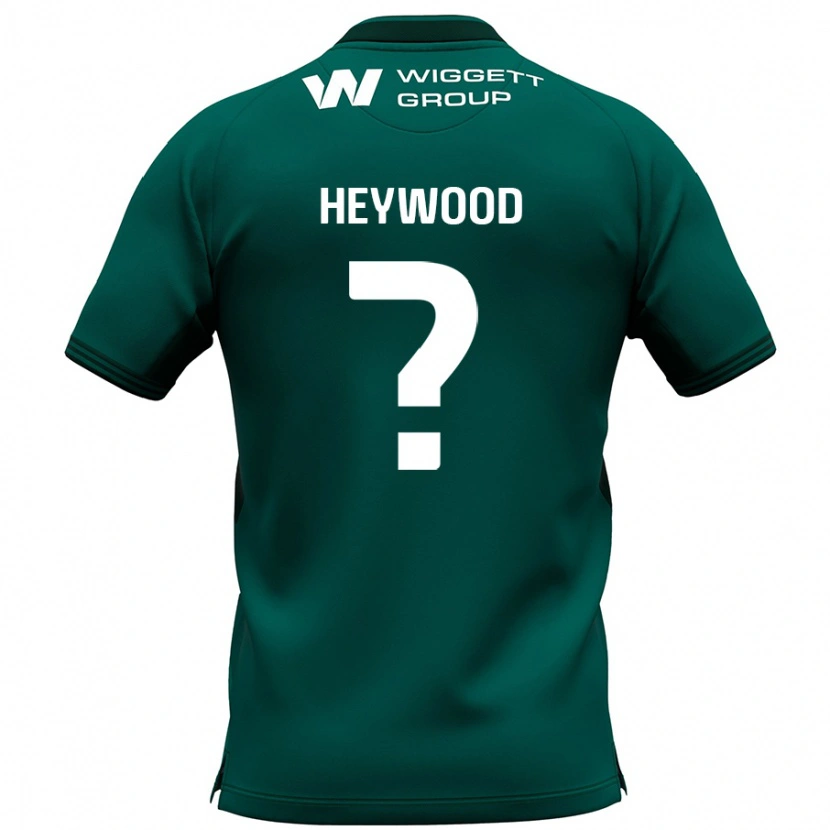 Danxen Kinder Kavalli Heywood #0 Grün Auswärtstrikot Trikot 2024/25 T-Shirt Schweiz