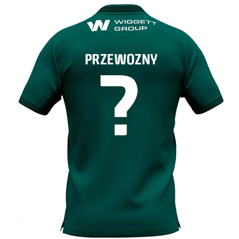 Danxen Kinder Jakub Przewozny #0 Grün Auswärtstrikot Trikot 2024/25 T-Shirt Schweiz