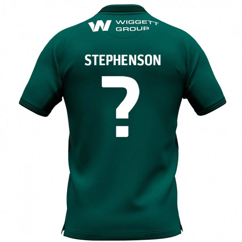 Danxen Kinder Joshua Stephenson #0 Grün Auswärtstrikot Trikot 2024/25 T-Shirt Schweiz