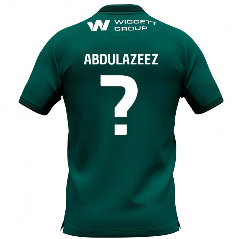 Danxen Kinder Abdulahi Abdulazeez #0 Grün Auswärtstrikot Trikot 2024/25 T-Shirt Schweiz