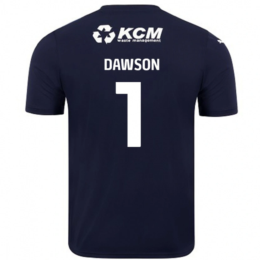 Danxen Kinder Cameron Dawson #1 Marineblau Auswärtstrikot Trikot 2024/25 T-Shirt Schweiz