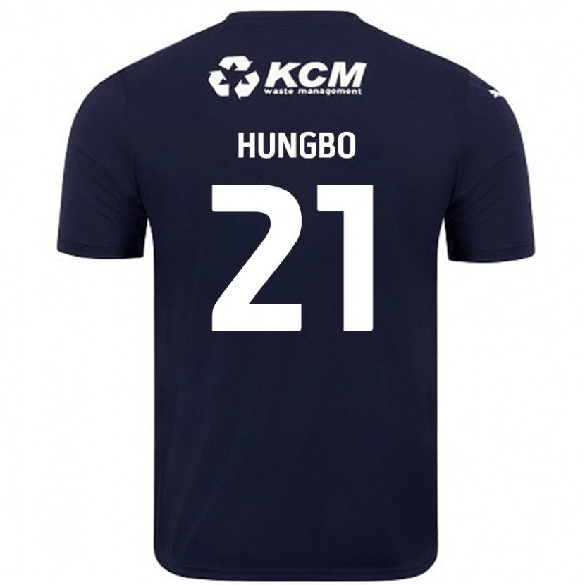 Danxen Kinder Joseph Hungbo #21 Marineblau Auswärtstrikot Trikot 2024/25 T-Shirt Schweiz