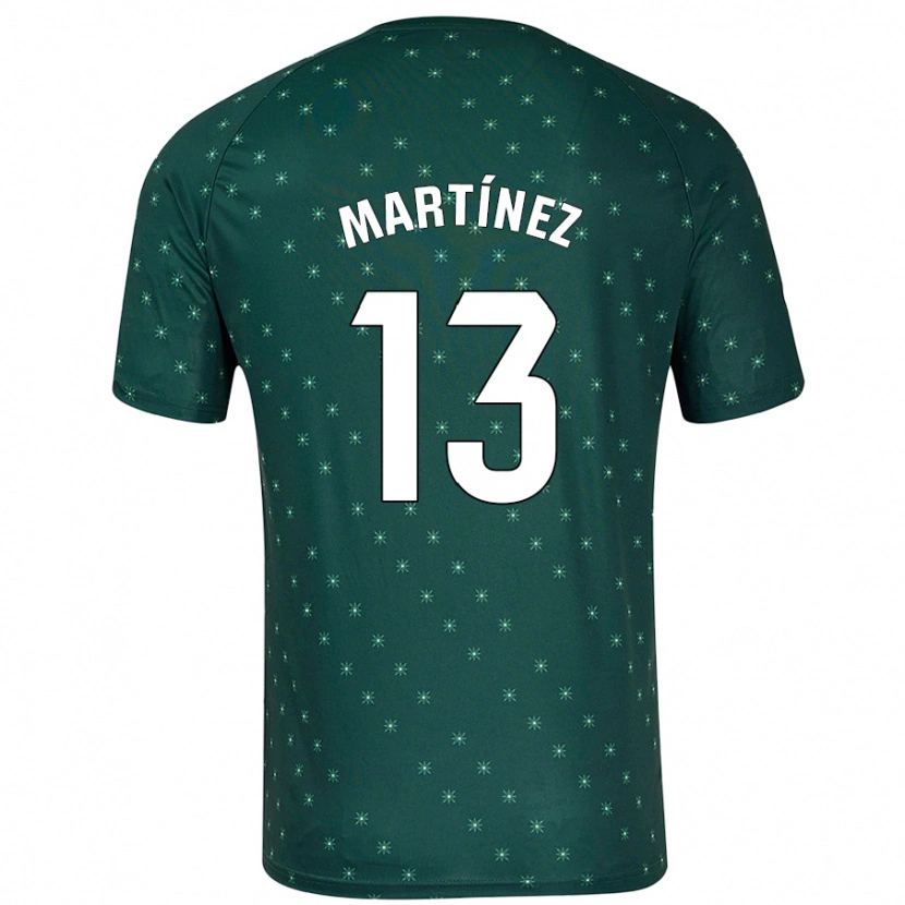 Danxen Kinder Fernando Martínez #13 Dunkelgrün Auswärtstrikot Trikot 2024/25 T-Shirt Schweiz